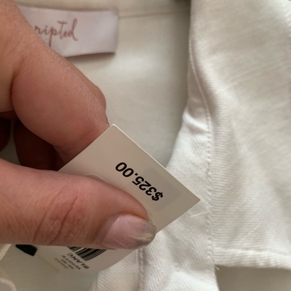 Scripted jean jacket new with tags - Picture 2 of 4